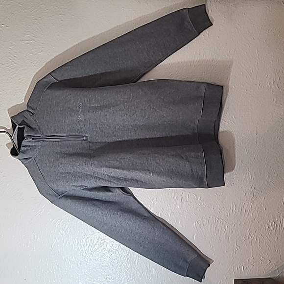 Columbia Hart Mountain II Mens Half Zip Fleece Pullover Shirt Heather Grey SZ S - Picture 2 of 16